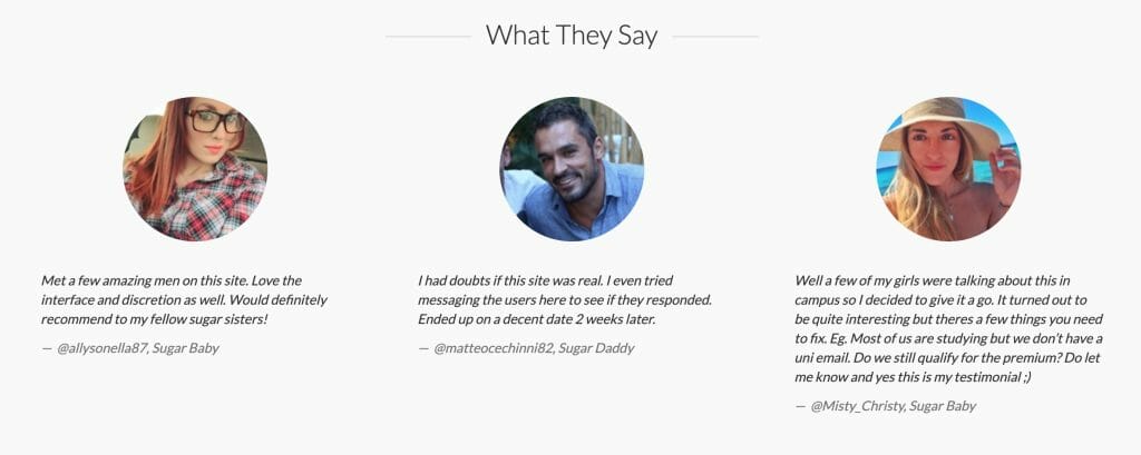 Sugarbook testimonials